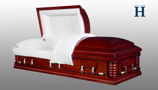 Cherry Wood Casket HW129