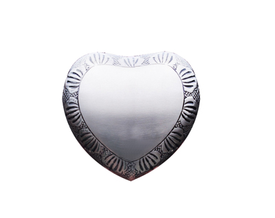 Silver Heart Keepsake MUK109