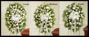 White Sympathy Standing Spray SF202