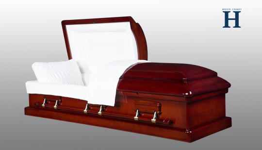 Mahogany Wood Casket HW106