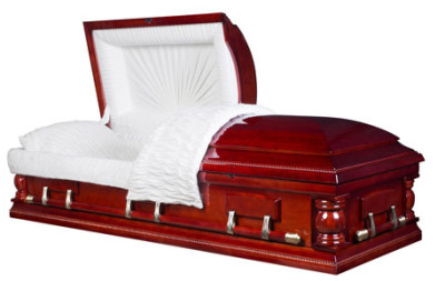 Cherry Hardwood Casket