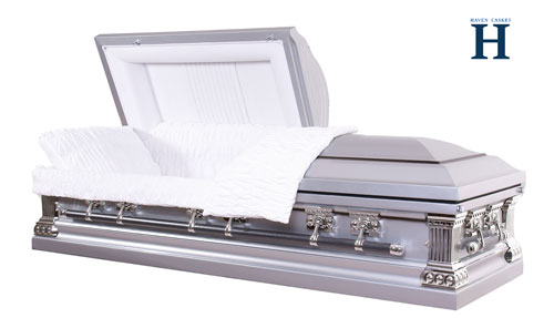 Majestic Silver casket
