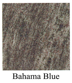 Bahama blue granite headstone