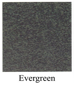 Evergreen granite headstones