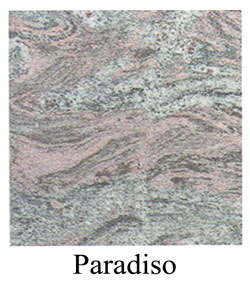 paradiso granite headstones