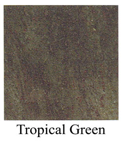 tropical green granite headstones