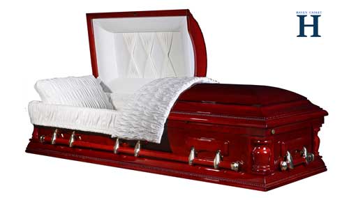 victoria cherry casket