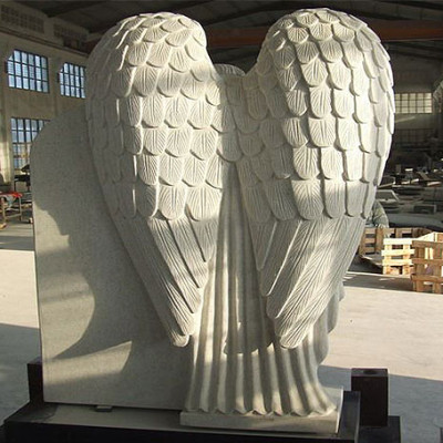 wings of angel headstone