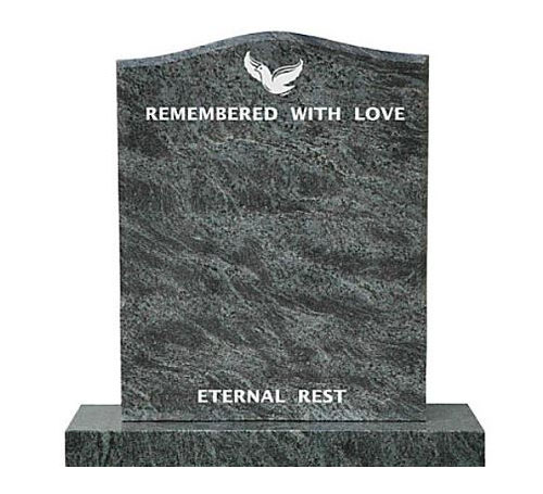 Serp Headstone Bahama Blue