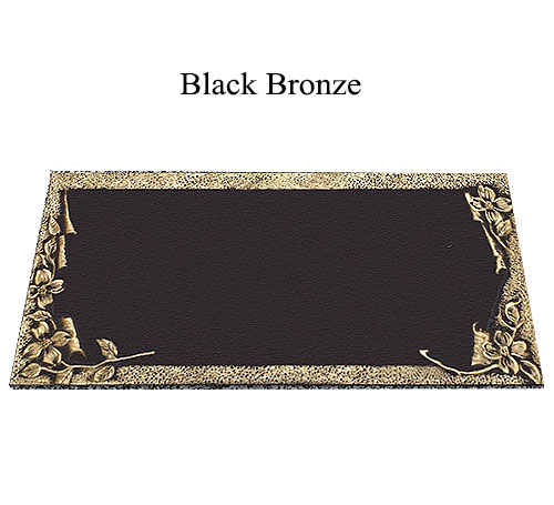 dark bronze flat marker