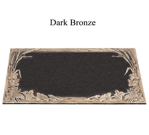 black bronze flat marker