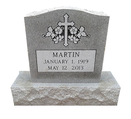 serpentine grey headstone