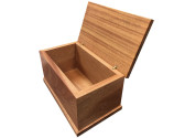 Mahogany Wood Urn Top Lid WU302