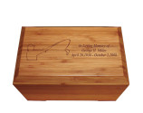 Engrave on Wood Top Lid