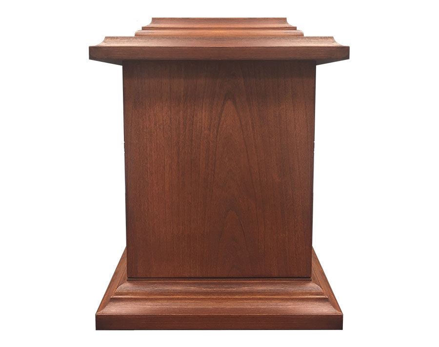 WU201 Cherry Wood Urn