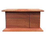 Peace Mahogany Urn Front WU202