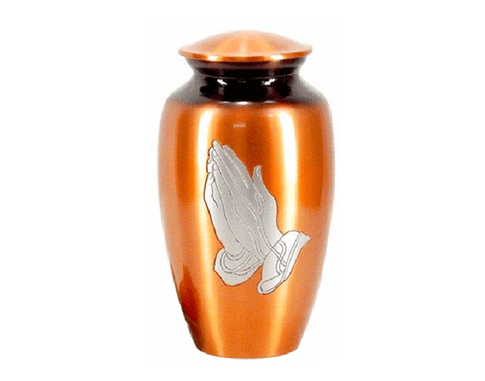 Prayers Metal Urn MU138