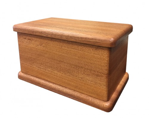 Cherish Mahogany Wood Urn WU305