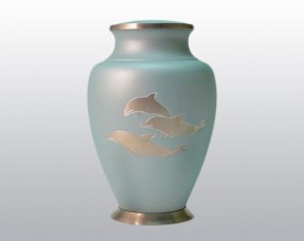 Ocean Breeze Metal Urn MU156