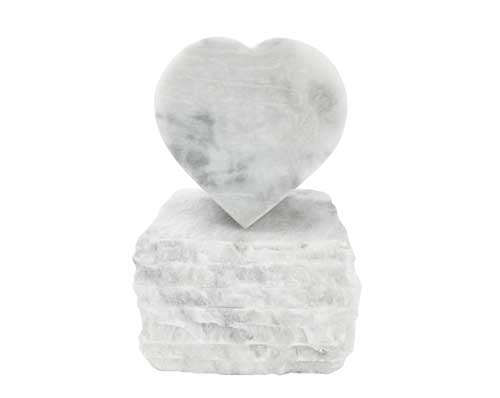 Heart Marble Urn