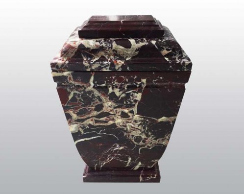 Royal Red Marble Urn MAU010