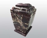 Royal Red Marble Urn MAU010