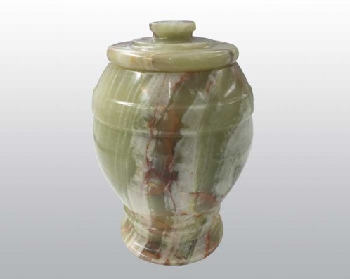 Serenity Green Onyx Marble Urn MAU017