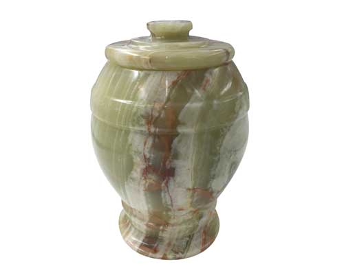 Serenity Green Onyx Marble Urn MAU017