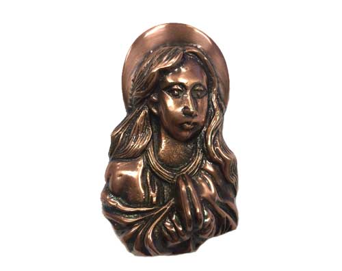 Bronze Saint Mary Ornament UO102