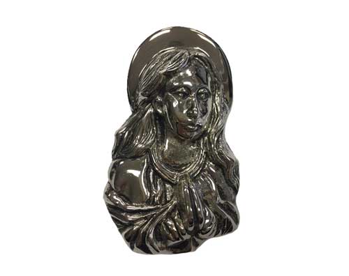 Silver Saint Mary Ornament UO103