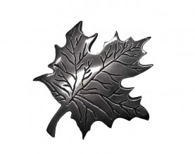 Silver Maple Leaf Ornament UO109