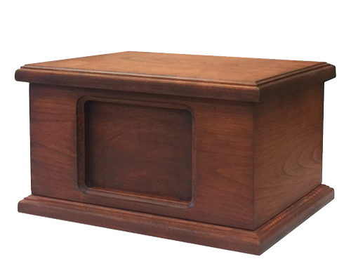 cherry wood urn