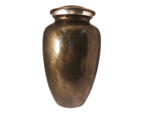 Classic Olive Metal Urn MU208