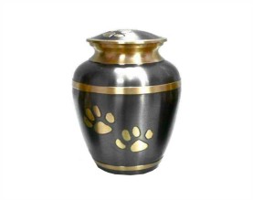 Golden Paw Metal Urn PU105