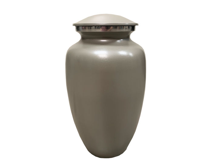 Classic Grey Metal Urn MU311