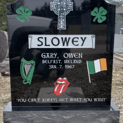 Black-Granite-OG-Top-w-Shamrock-&-Harp-Artworks