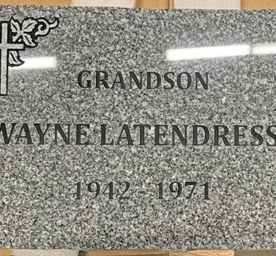 Light Grey Granite Marker