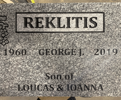 Light Grey Granite Marker