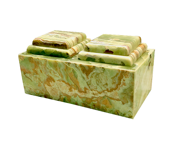 Companion Green Onyx Marble Urn MAU408