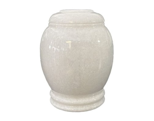 White Temple Marble Urn MAU210