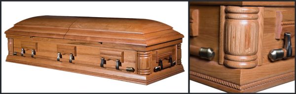 fairfield oakWood Casket_1 fairfield oakWood Casket_1