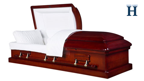 Imperial Mahogany Casket