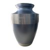 Blue Trinity Metal Urn MU160 engrave Blue Trinity Metal Urn MU160 engrave