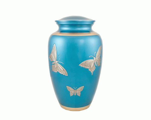 Butterfly Metal Urn MU316 Butterfly Metal Urn MU316