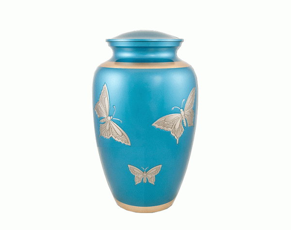 Butterfly Metal Urn MU316