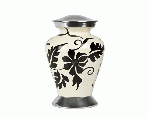 Carnation Metal Urn MU307