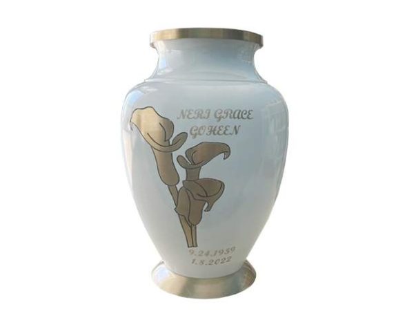 Faith Metal Urn MU107