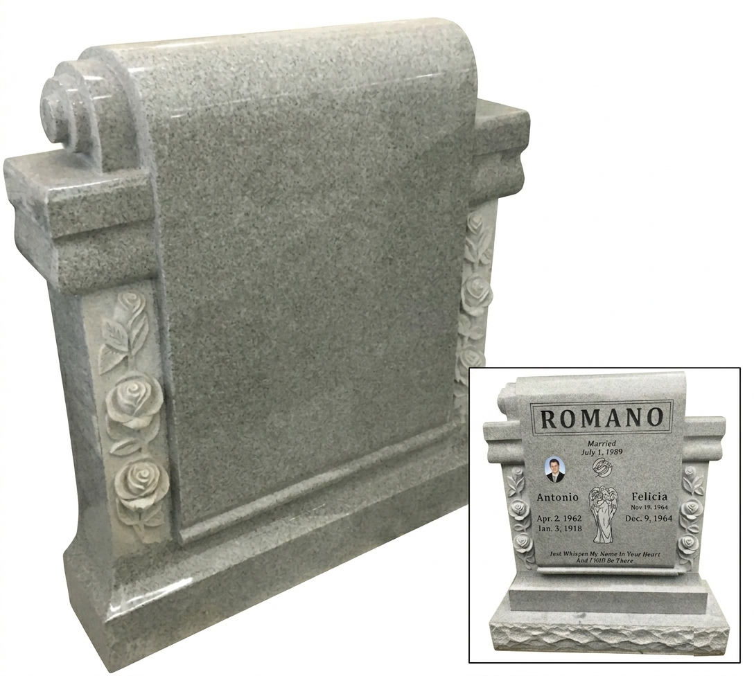 proudly Canadian cemetery monument headstone memorial grave marker made in Canada