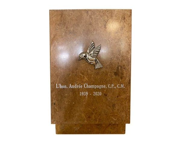 Gold Marble Urn MAU004