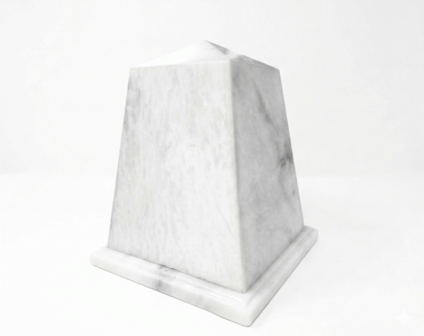 Memory White Marble Urn MAU012 Memory White Marble Urn MAU012